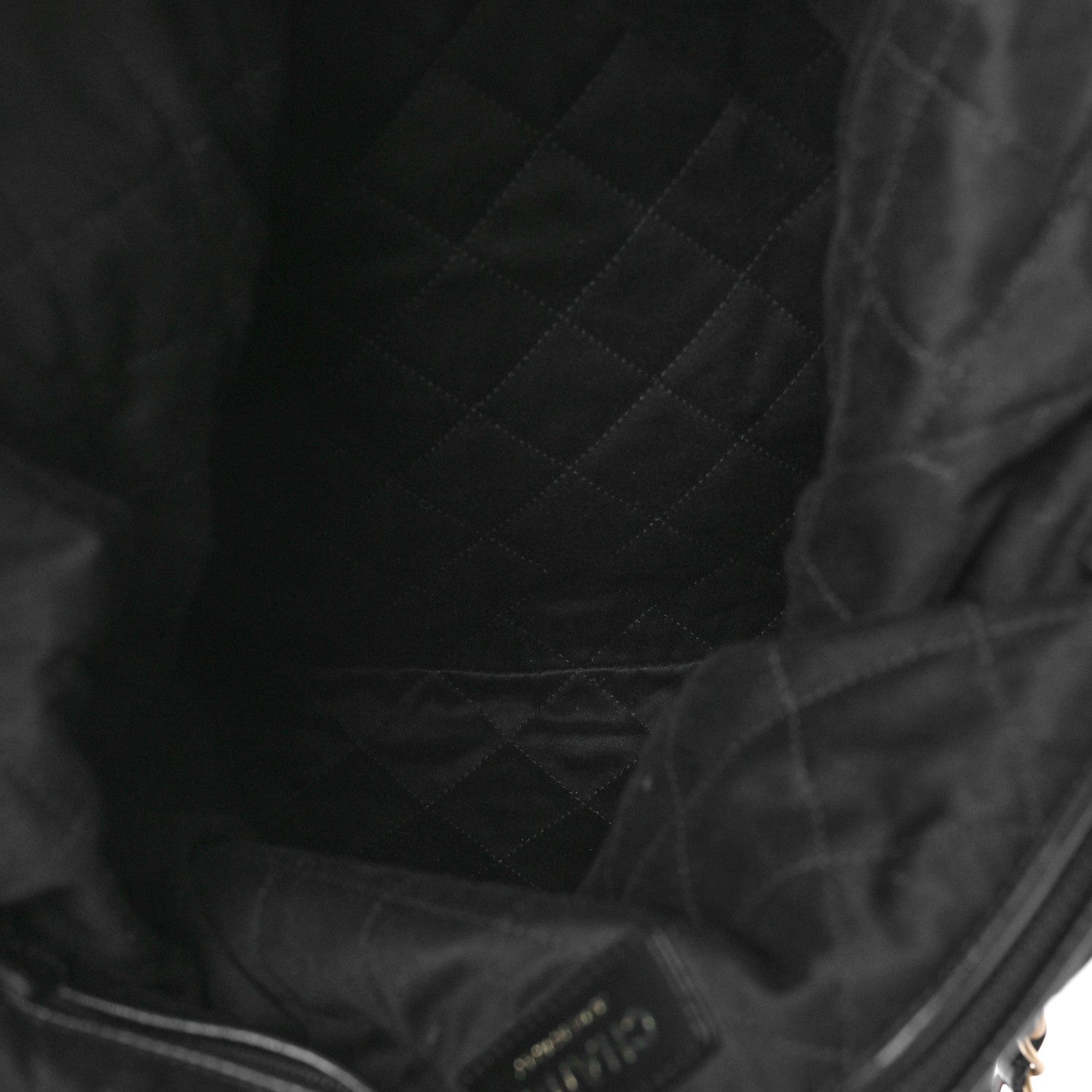 Chanel Shiny Calfskin Quilted Chanel 22 Backpack Black 5 of 9