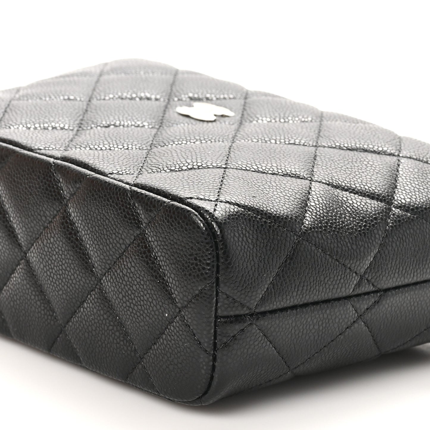 Caviar Quilted Hobo Black