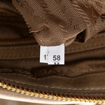 Prada Vitello Shine Bauletto Cammeo 8 of 13