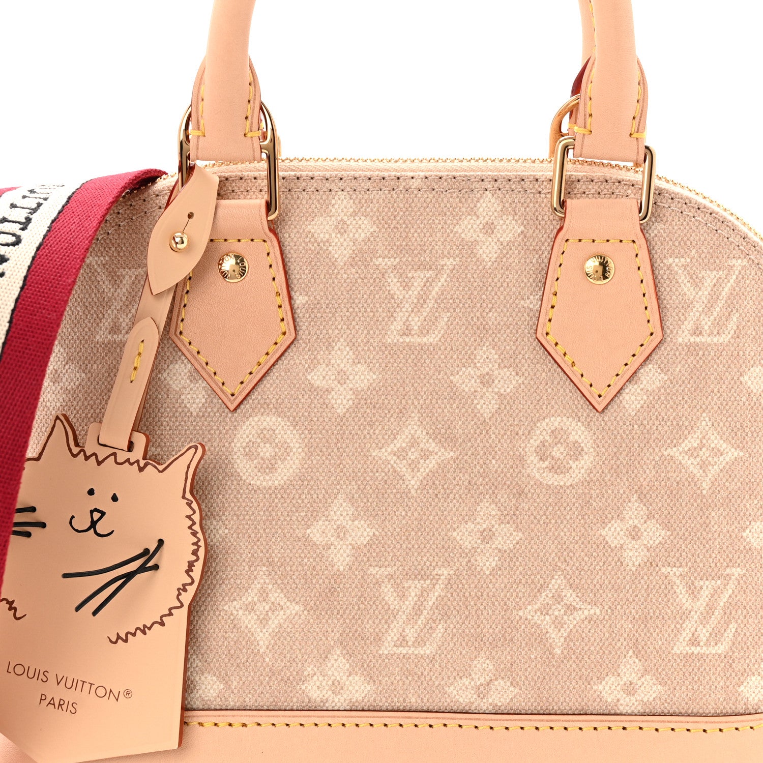 Louis Vuitton Meowgram Alma BB 7 of 10