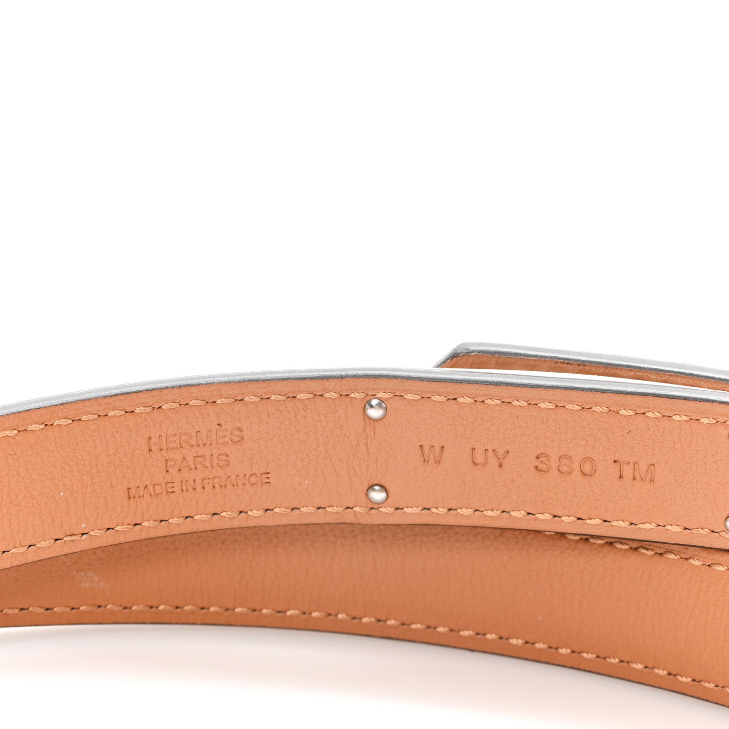 Hermes Epsom Kelly Belt Etoupe 3 of 3