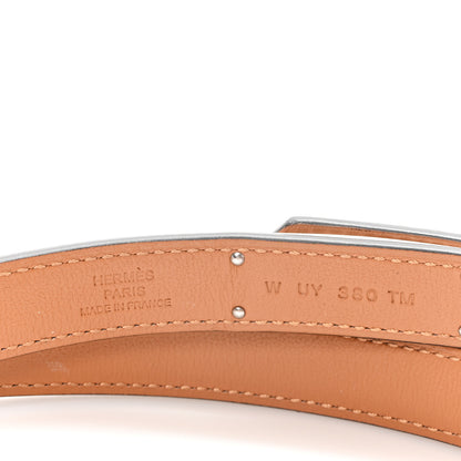 Hermes Epsom Kelly Belt Etoupe 3 of 3