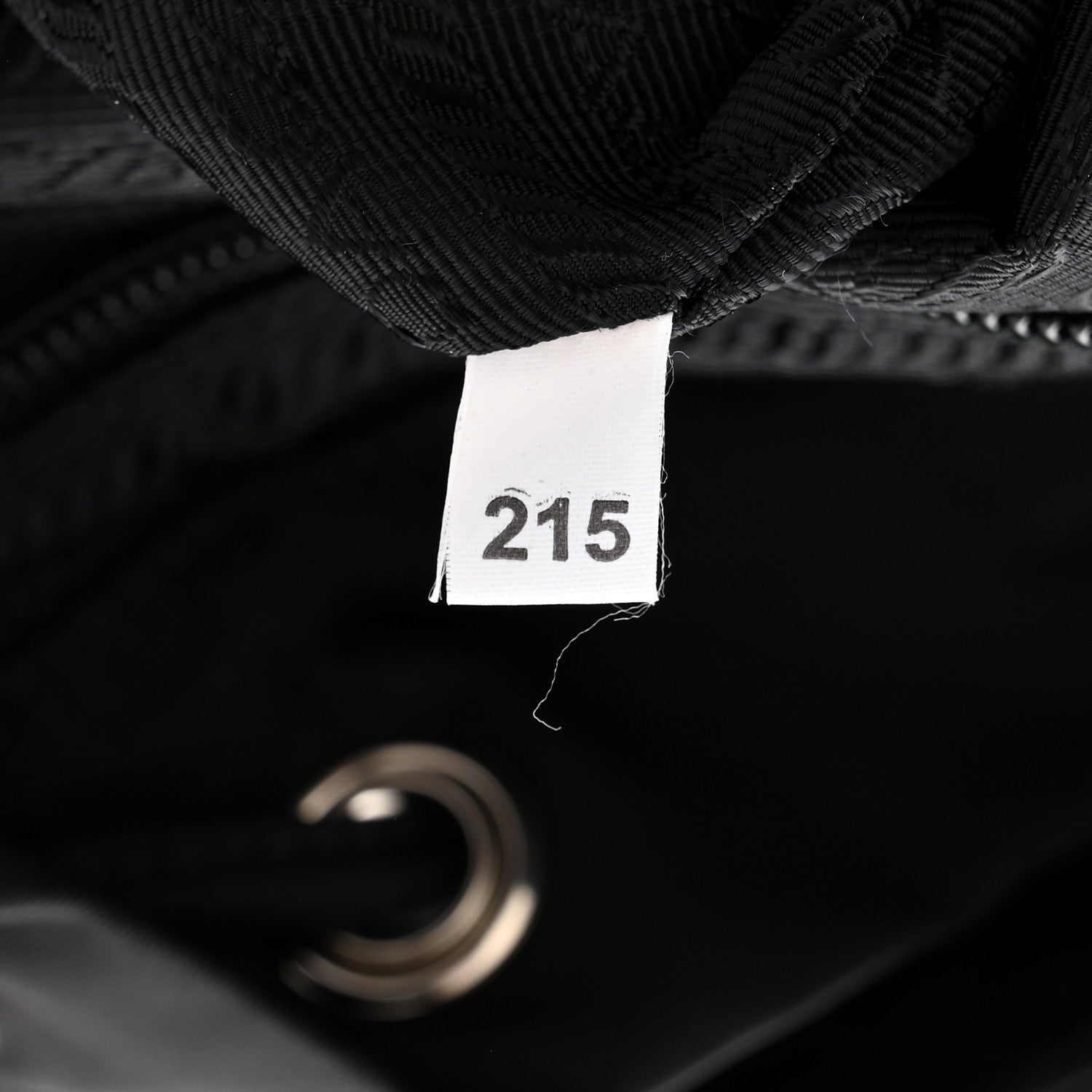 Prada Tessuto Nylon Saffiano Small Backpack Black 7 of 10