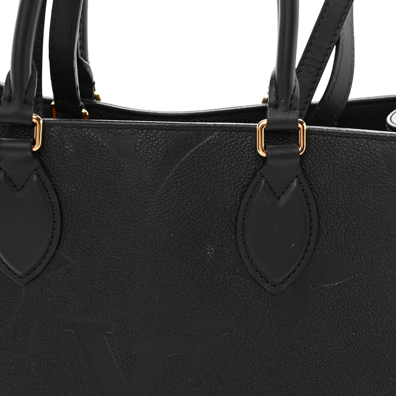 Louis Vuitton Empreinte Monogram Giant Onthego MM Black 9 of 9