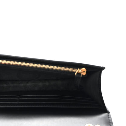 Gucci Calfskin GG Matelasse Chain Wallet Black 5 of 10