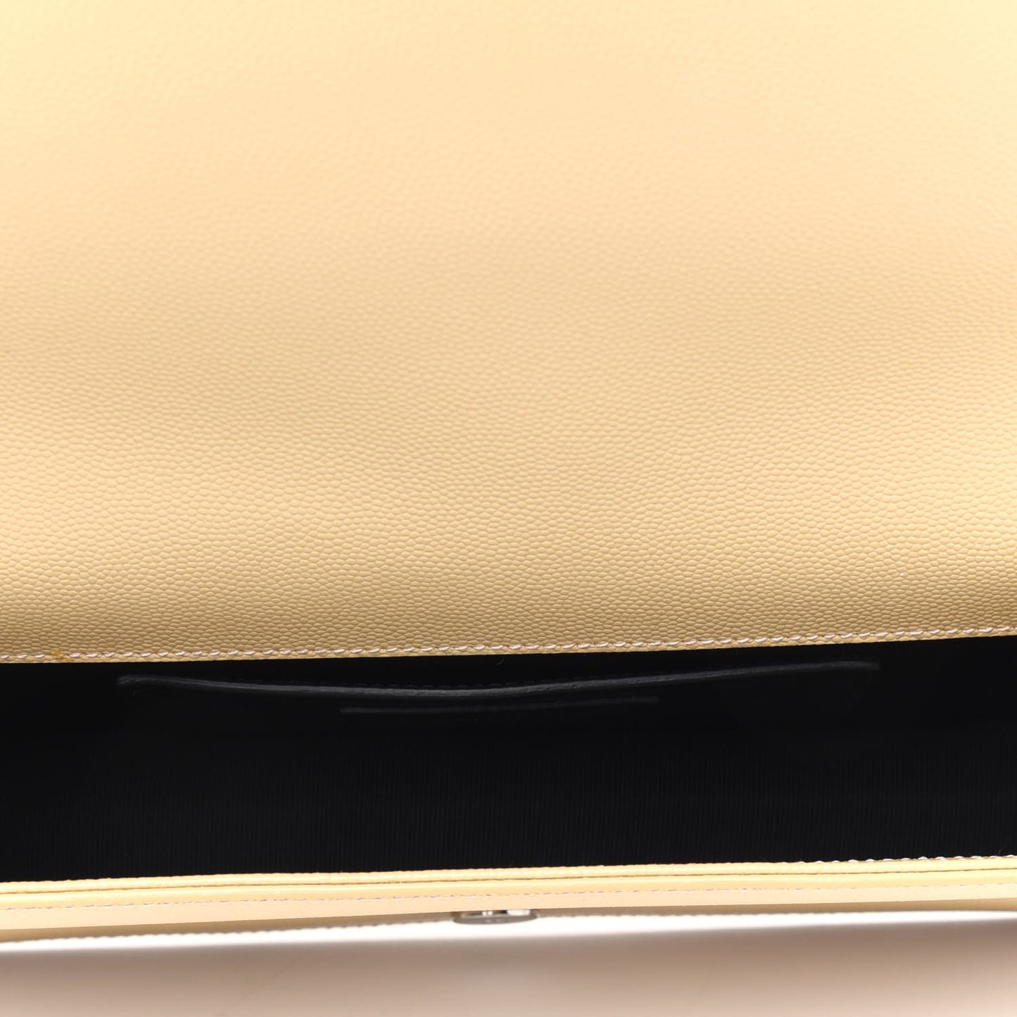 Grain De Poudre Classic Kate Monogram Clutch Nude Powder