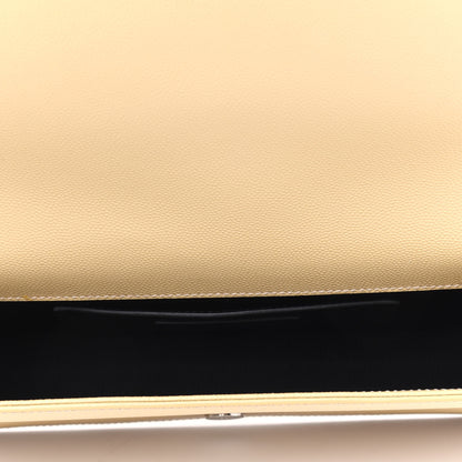 Saint Laurent Grain De Poudre Classic Kate Monogram Clutch Nude Powder 4 of 5