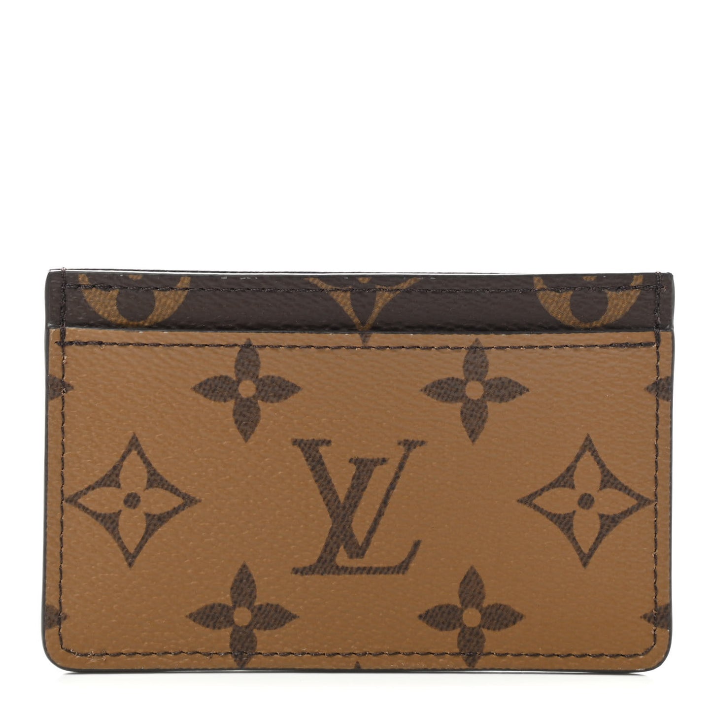 Reverse Monogram Card Holder
