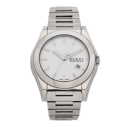 Gucci Stainless Steel 44mm Pantheon Quartz Watch 1 of 5