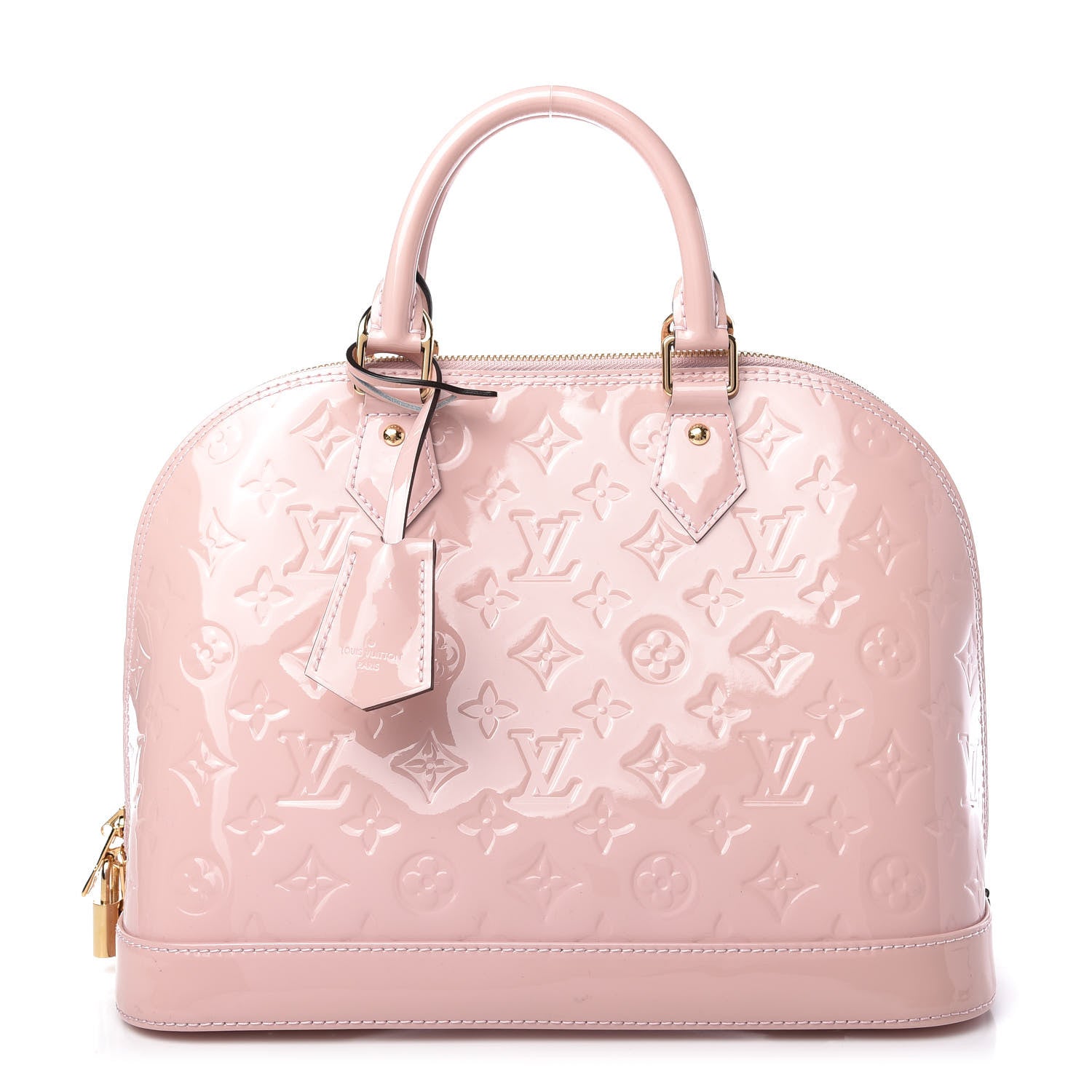 Louis Vuitton Vernis Alma PM Rose Ballerine 1 of 8