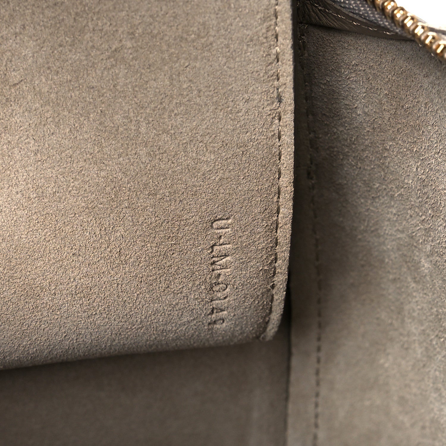 Celine Grained Calfskin Micro Belt Bag Beige 8 of 11