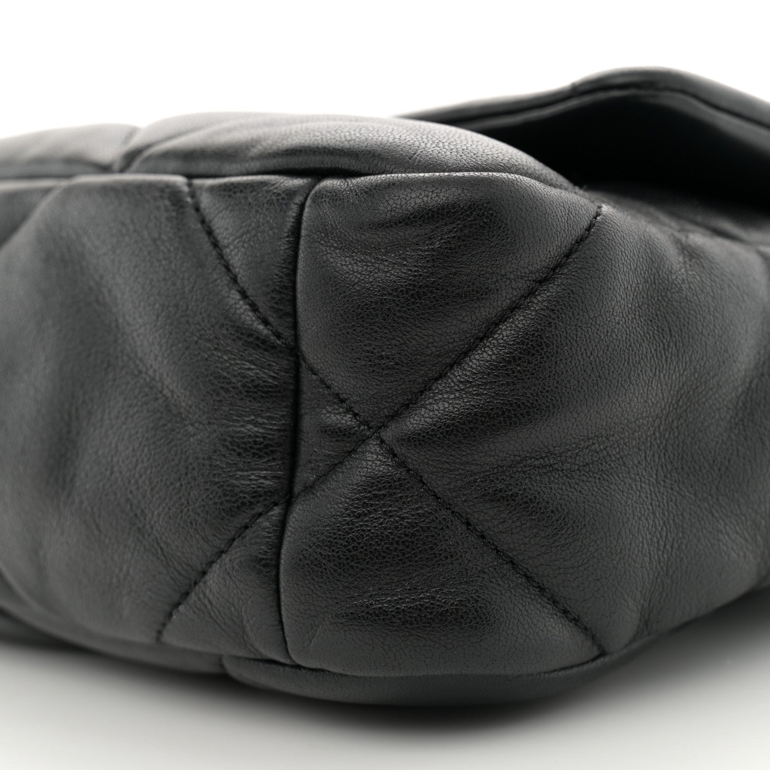 Chanel Lambskin Quilted Medium Chanel 19 Flap Black 10 of 14