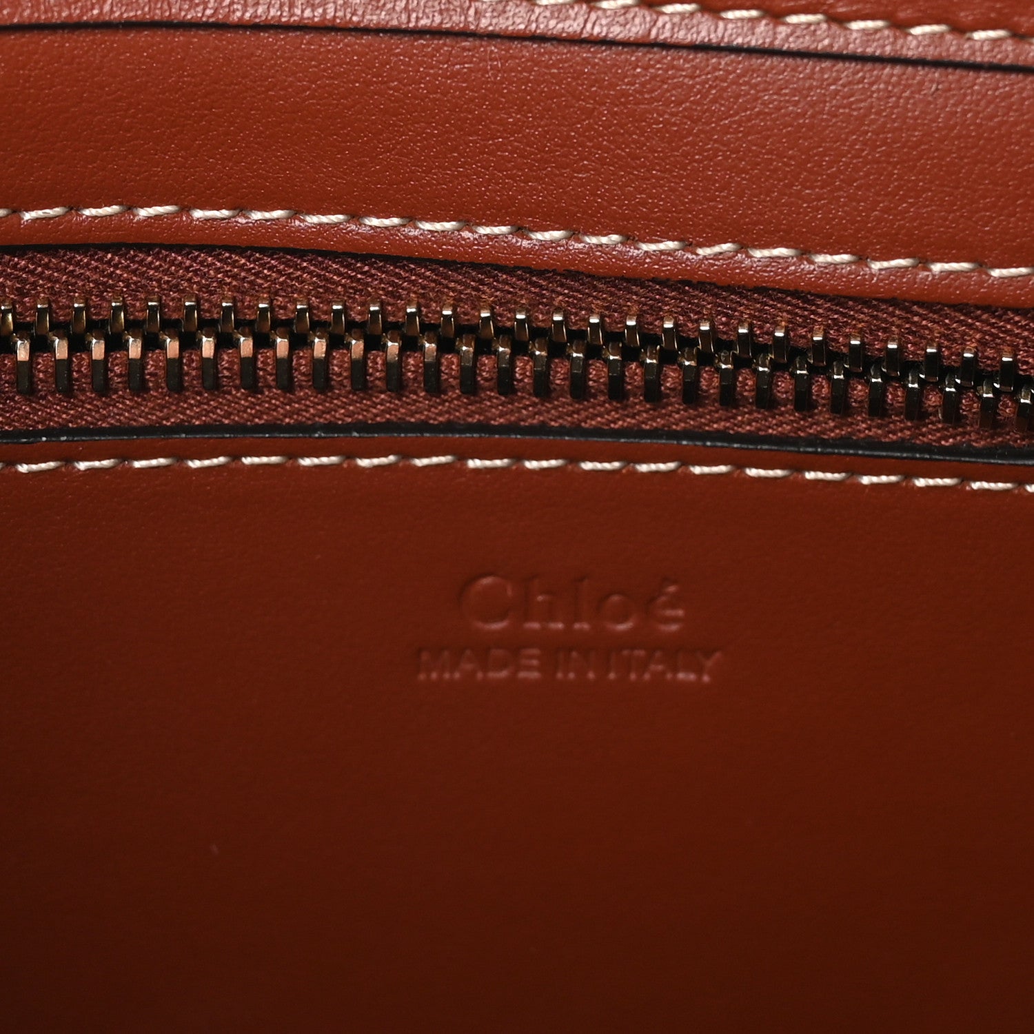 Chloe Felt Calfskin Small Woody Ribbon Tote With Strap Black 6 of 9