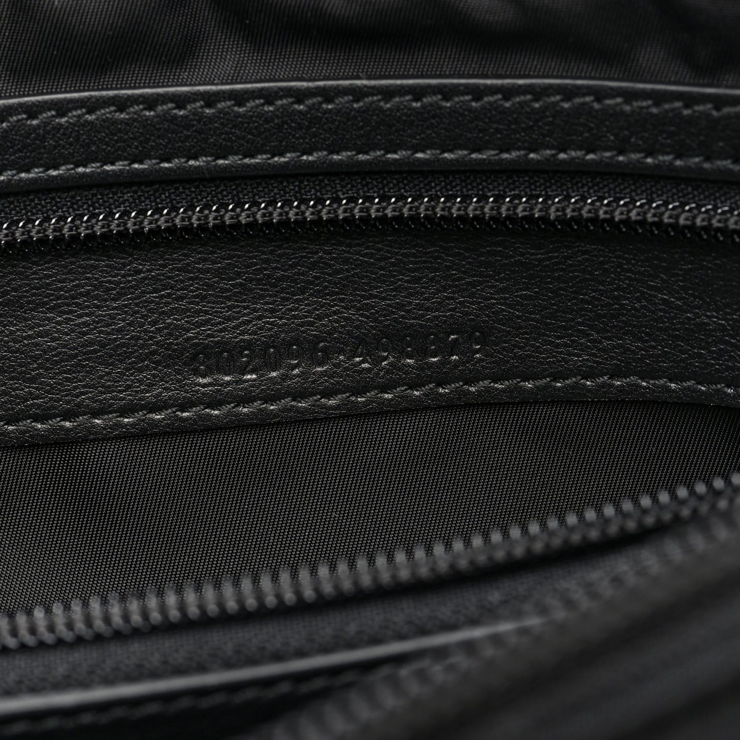 Nylon Large Nexus Sling Bag Black