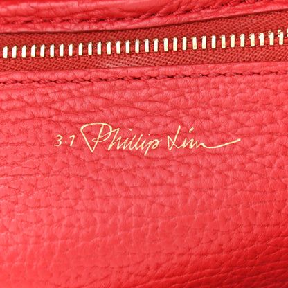 3.1 Phillip Lim Textured Calfskin Mini Pashli Satchel Red 6 of 13