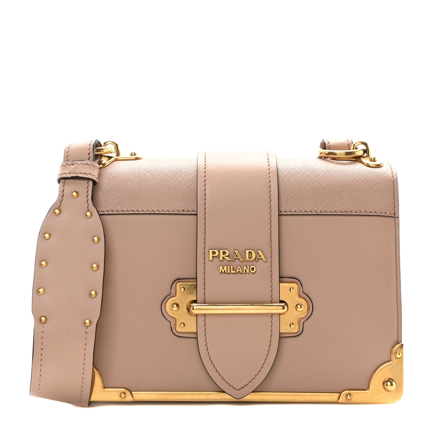 City Calf Saffiano Cahier Bag Cammeo