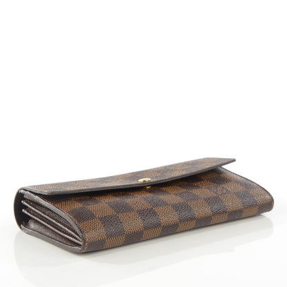 Louis Vuitton Damier Ebene Sarah Wallet 4 of 7