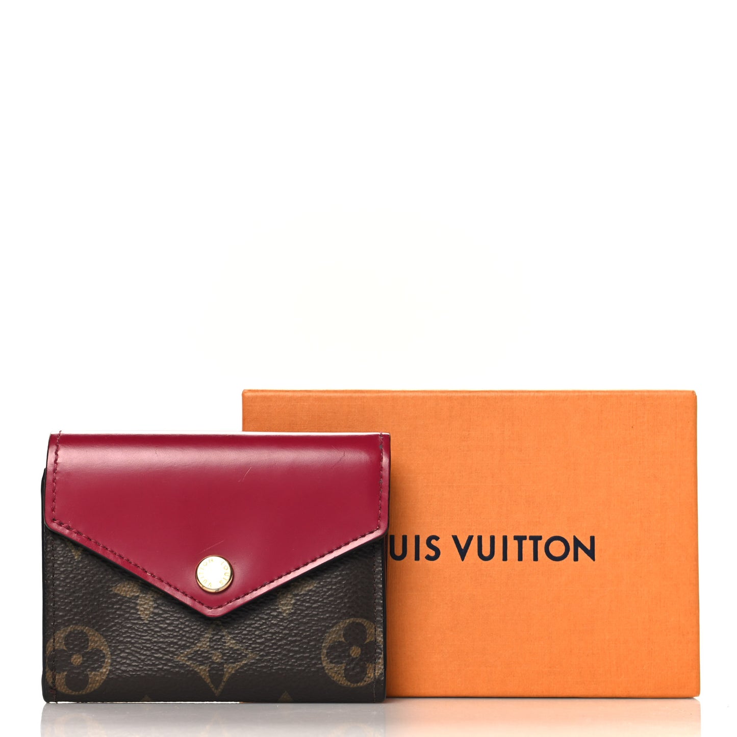 Monogram Zoe Wallet Fuchsia