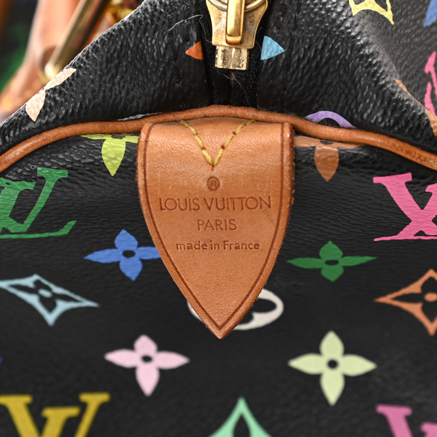 Louis Vuitton Monogram Multicolor Speedy 30 Black 7 of 10