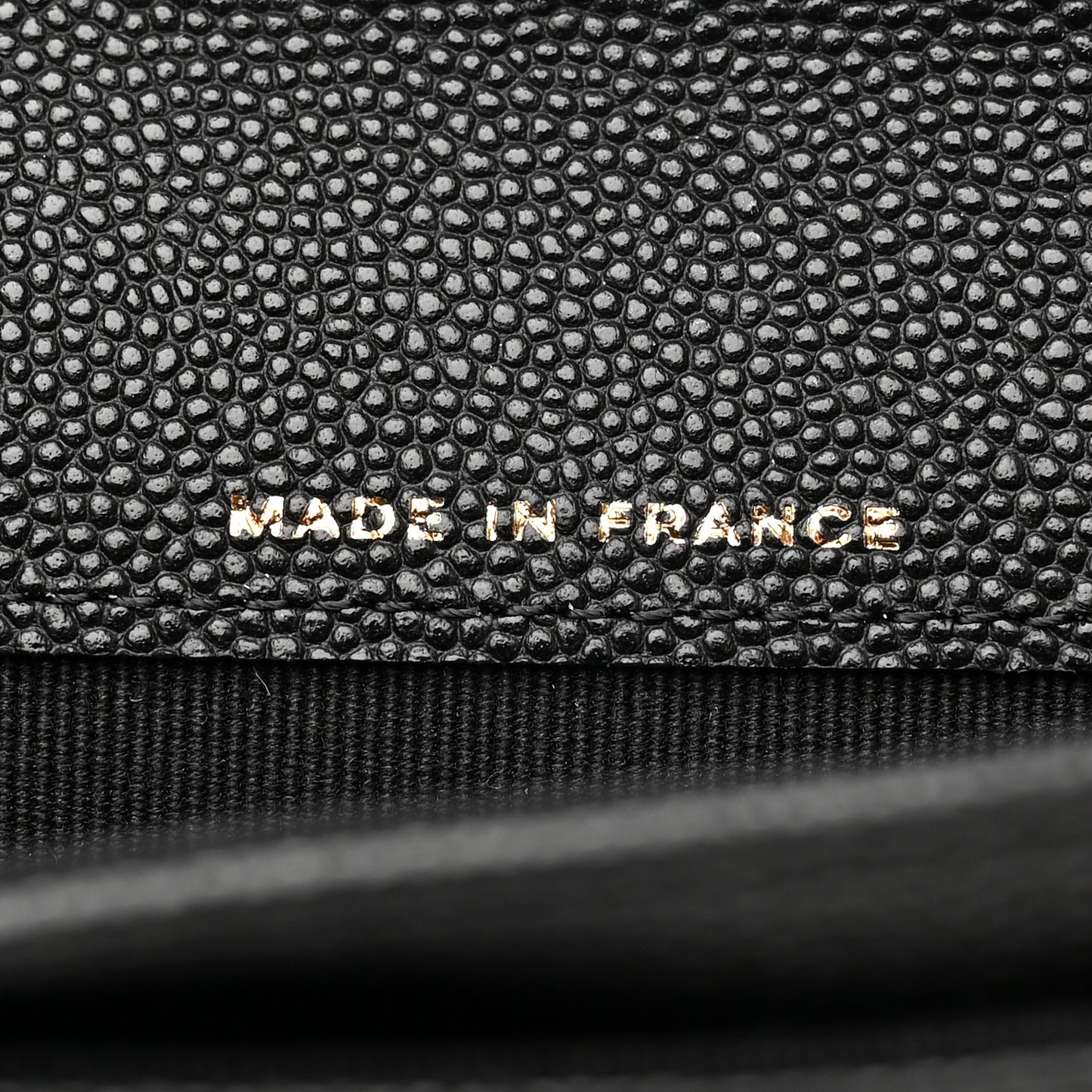 Shiny Caviar Quilted Strass CC Flap Card Holder Black
