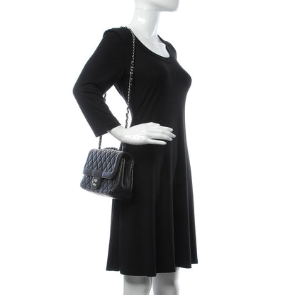 Chanel Lambskin Medium Coco Rider Flap Black 2 of 18