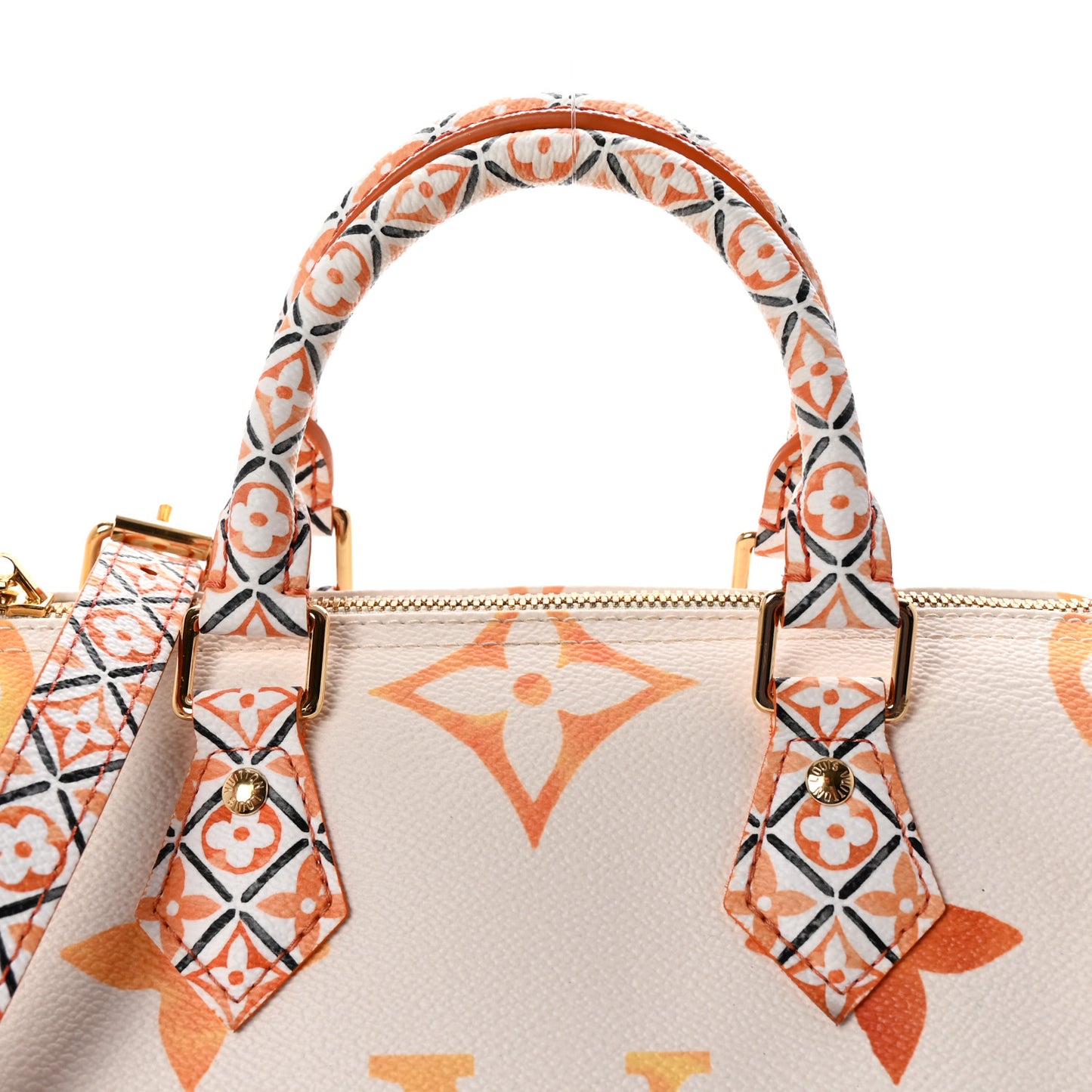 Monogram Giant By The Pool 2.0 Speedy Bandouliere 25 Beige
