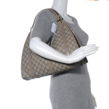 Gucci GG Plus Monogram Medium Joy Shoulder Bag Grey 2 of 9