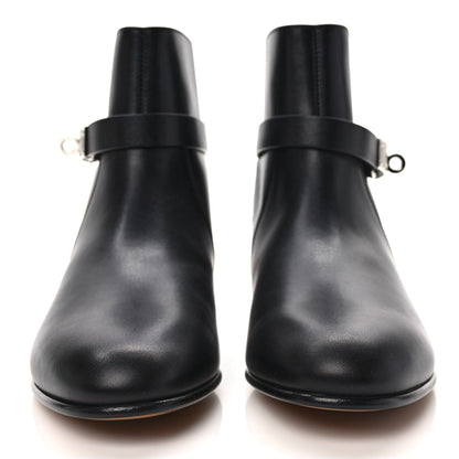 Hermes Calfskin Neo Ankle Boots 36 Black 2 of 8