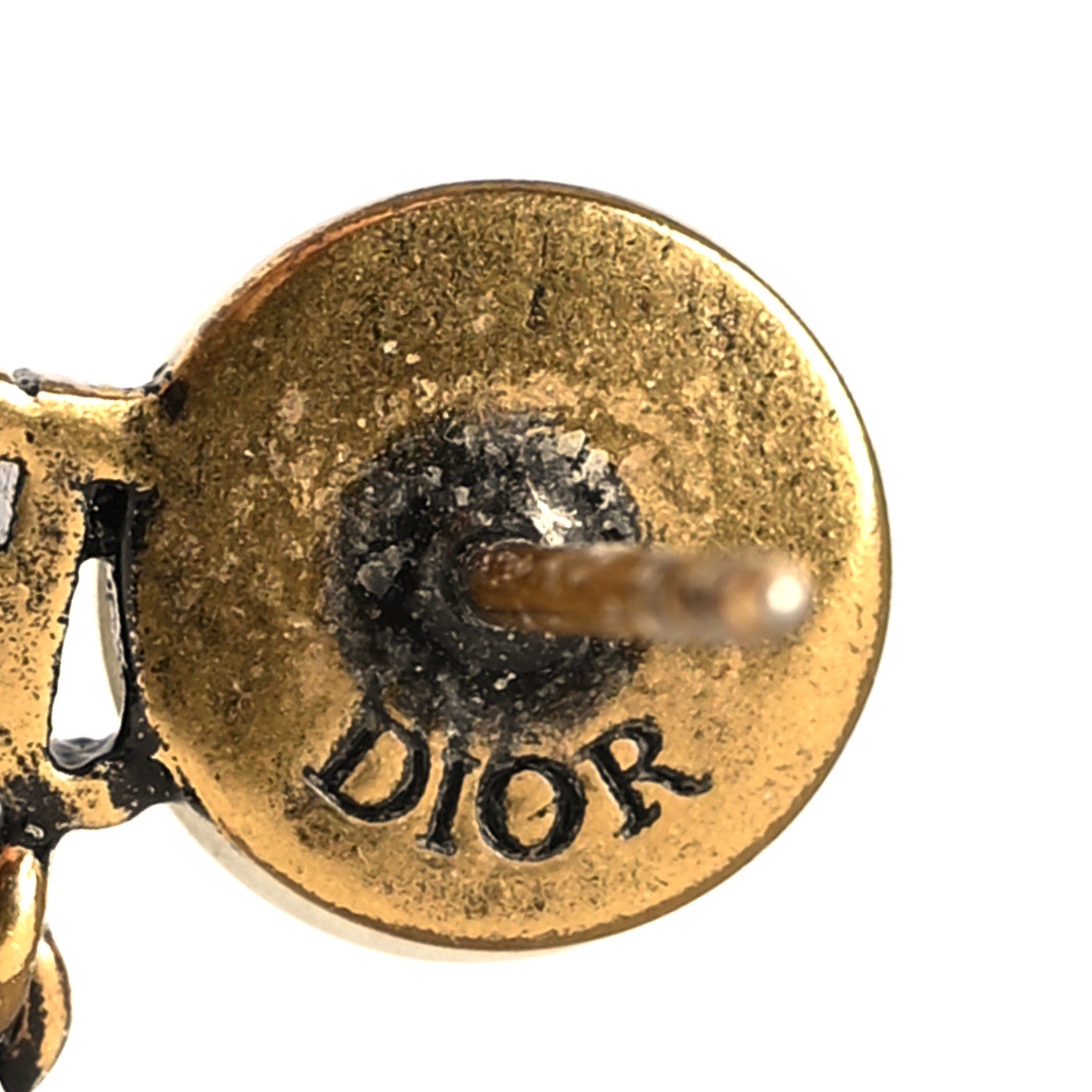Christian Dior Metal Pearl J'Adior Ear Cuff Gold White 4 of 4