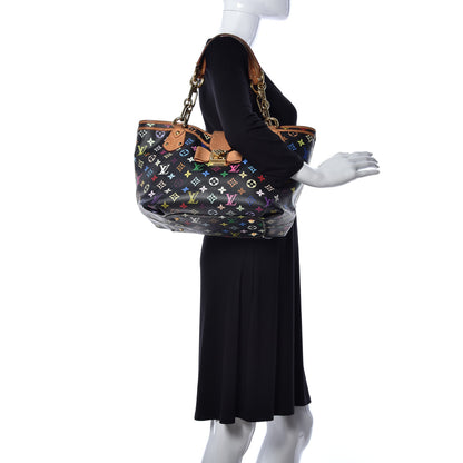 Louis Vuitton Monogram Multicolor Annie GM Black 2 of 9