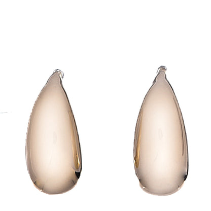 David Yurman 18K Yellow Gold 15mm Pure Form Earrings 1 of 4