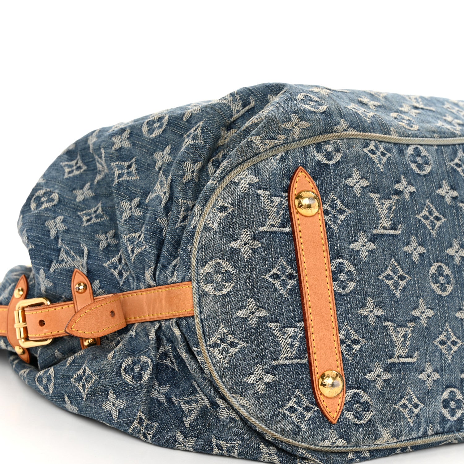 Louis Vuitton Denim Mahina XL Blue 8 of 12