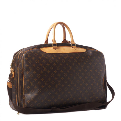 Louis Vuitton Monogram Alize 2 Compartment Luggage 2 of 12