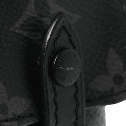 Louis Vuitton Monogram Eclipse Nano Christopher Backpack Black 11 of 11