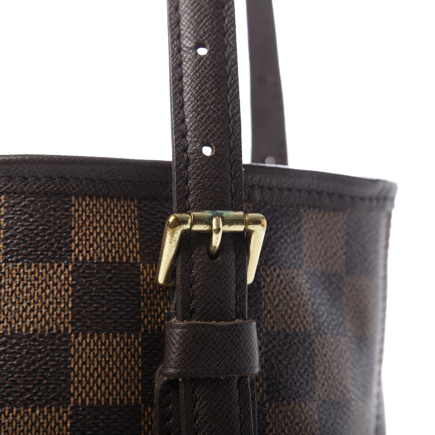 Louis Vuitton Damier Ebene Marais Bucket 23 9 of 10