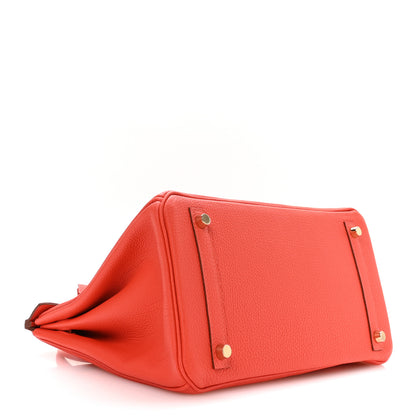 Hermes Togo Birkin 30 Capucine 4 of 11