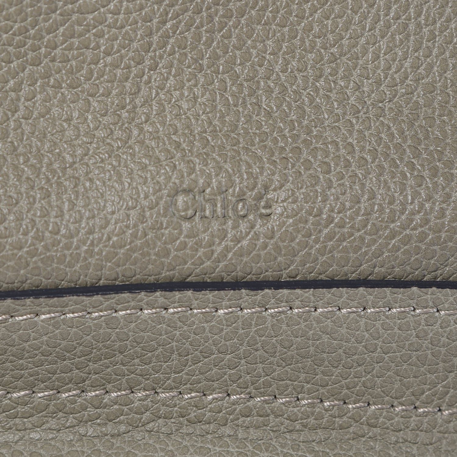 Chloe Calfskin Medium Paraty Baobab Green 6 of 17