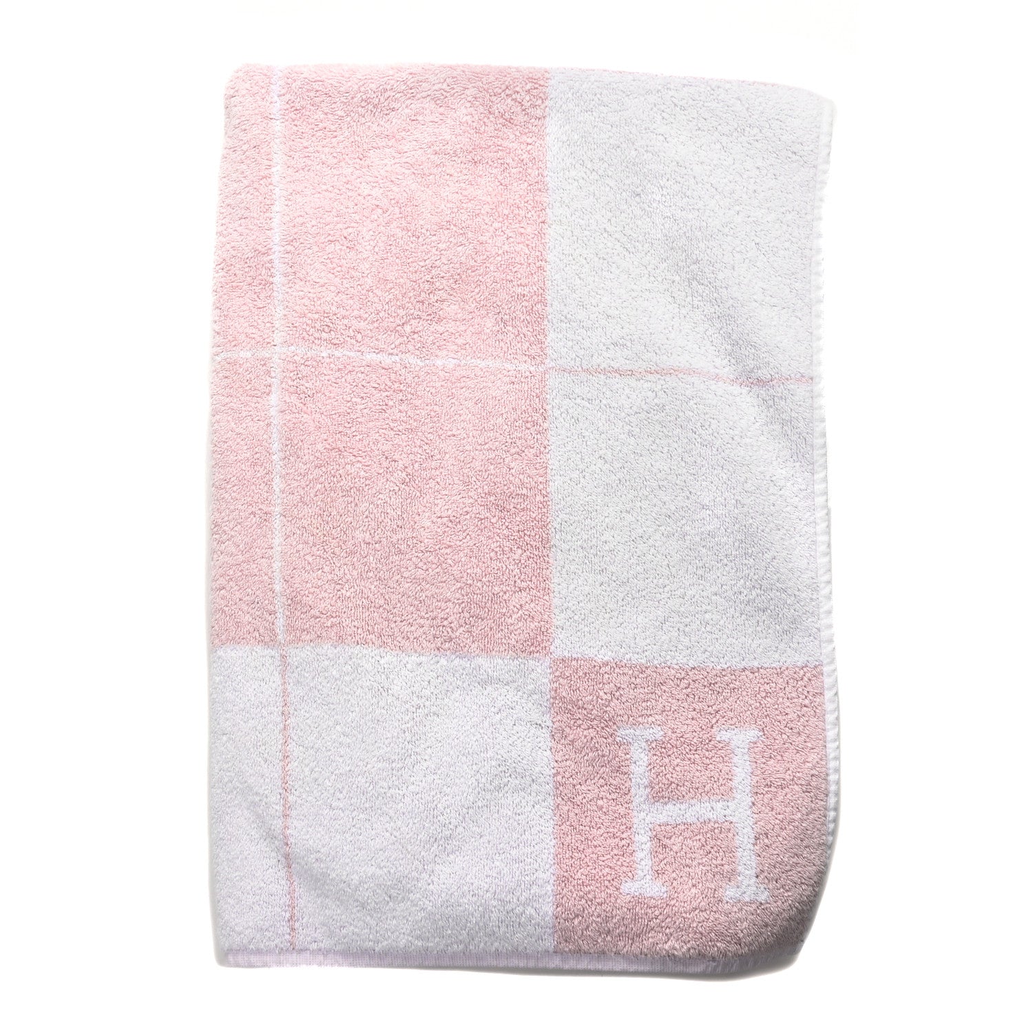 Hermes Cotton Avalon Bath Towel Rose Lilas 1 of 7
