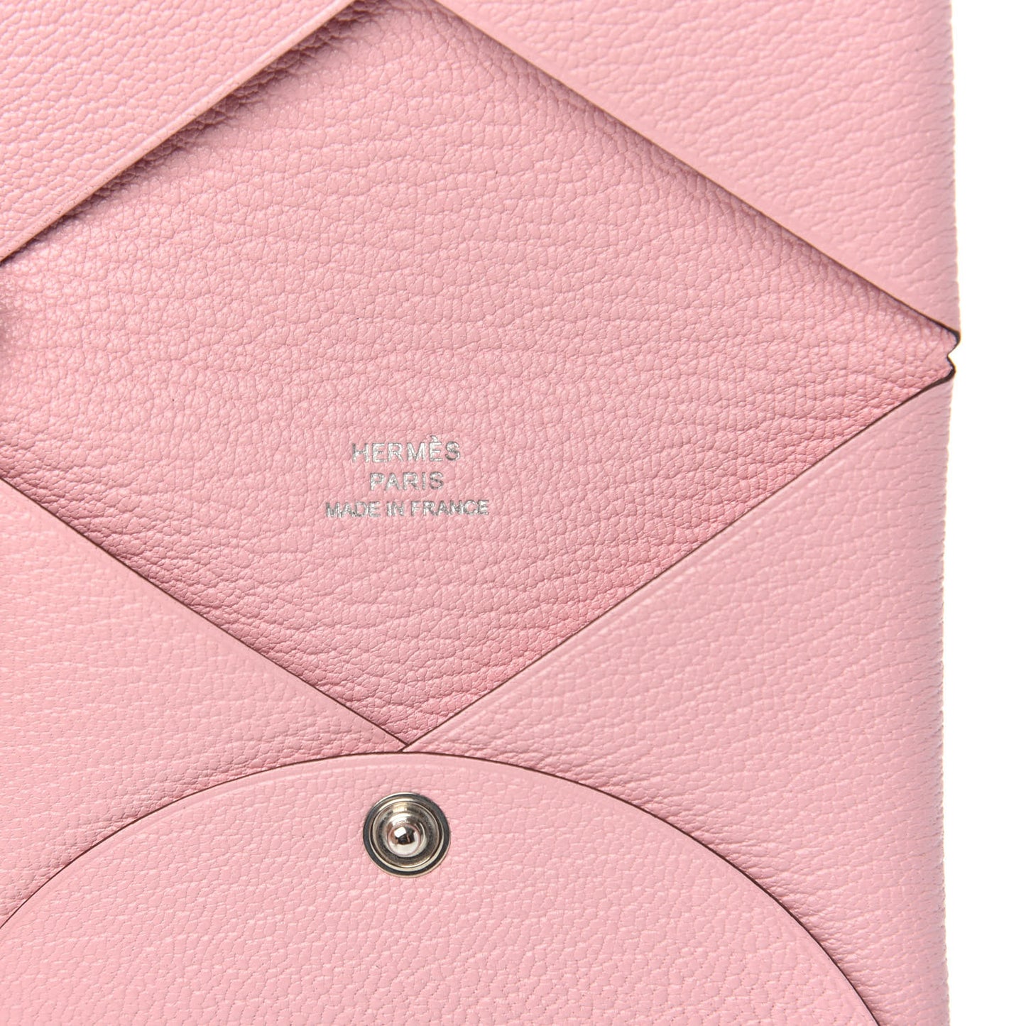 Chevre Mysore Calvi Card Case Rose Sakura