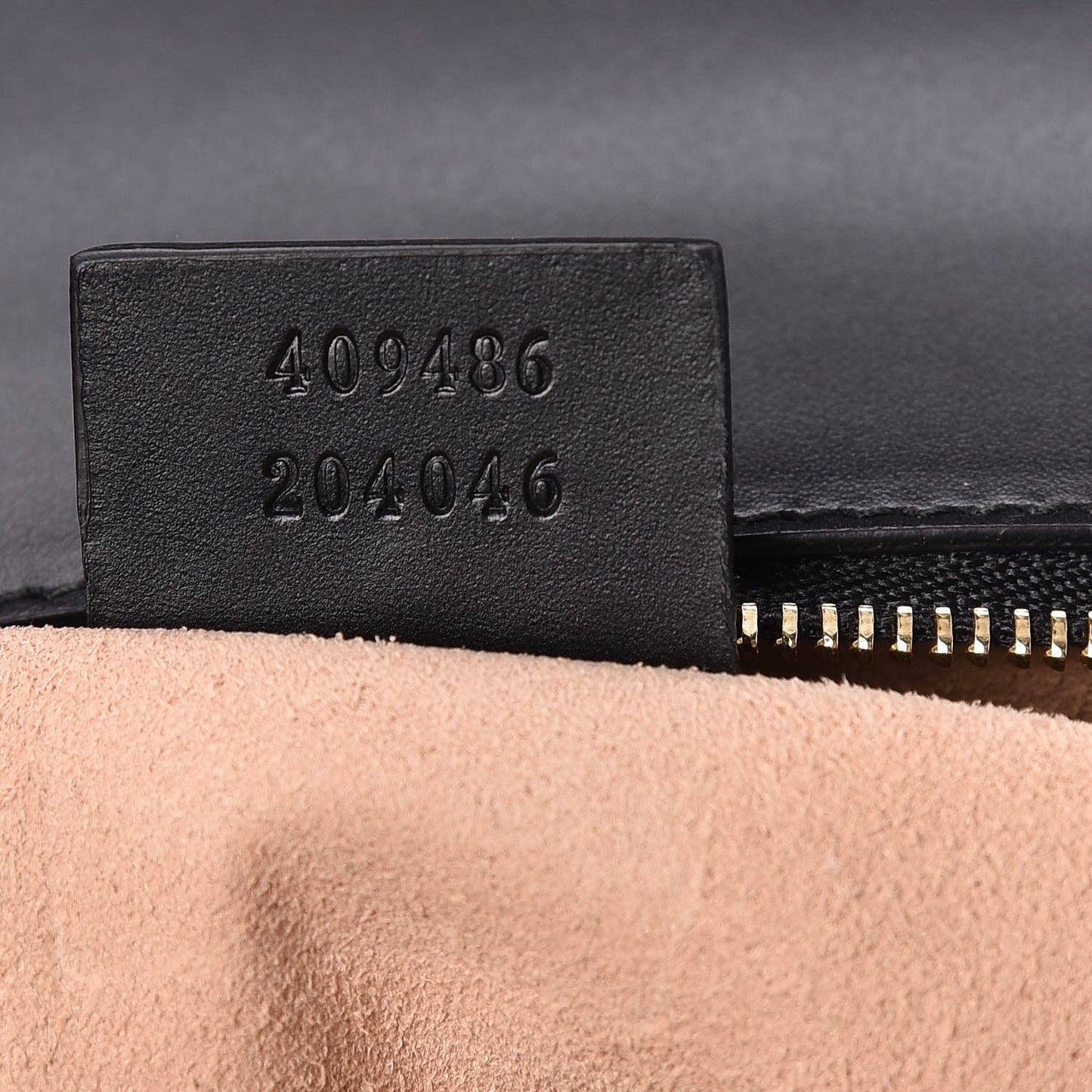 Guccissima Medium Padlock Shoulder Bag Black