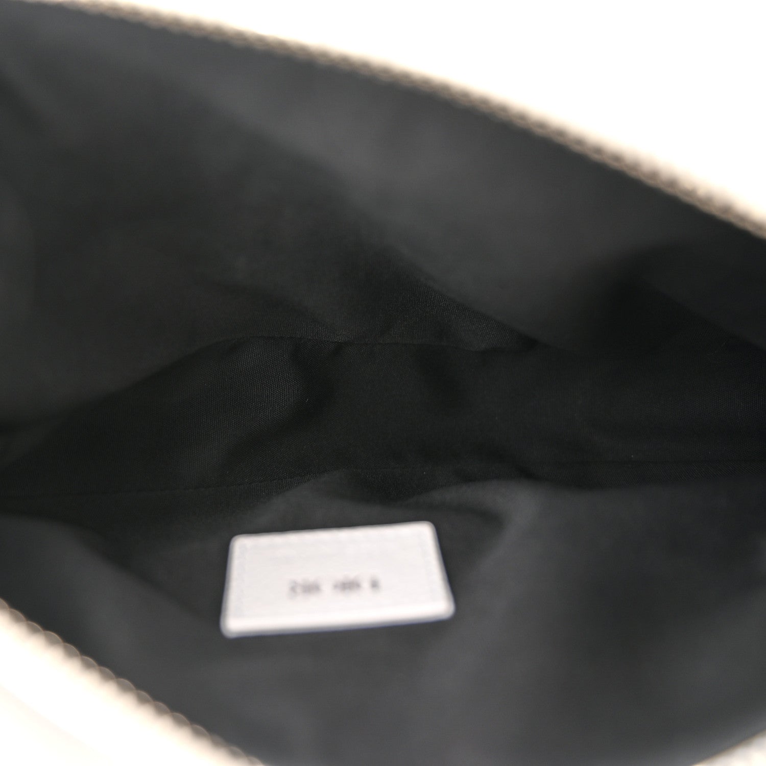 Christian Dior Grained Calfskin Mens Saddle Bag Latte 5 of 10