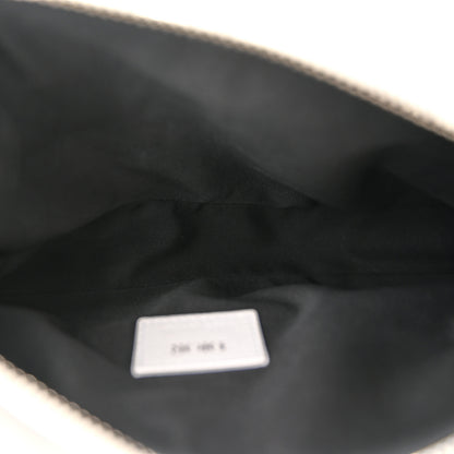 Christian Dior Grained Calfskin Mens Saddle Bag Latte 5 of 10