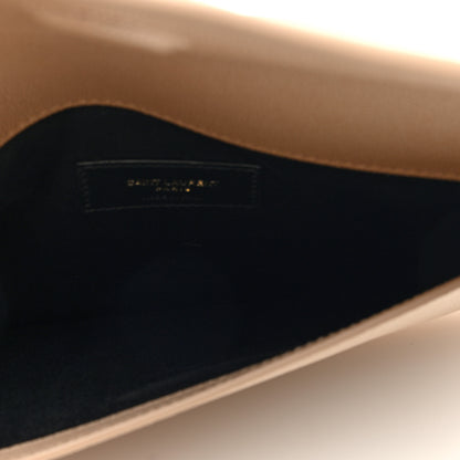 Saint Laurent Grain De Poudre Uptown Pouch Dark Beige 5 of 6