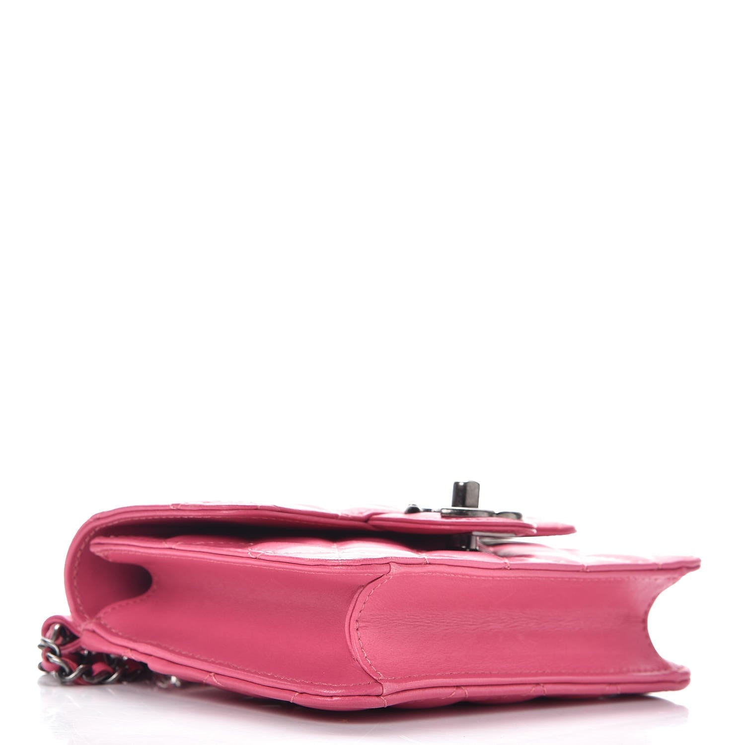 Chanel Lambskin Quilted Mini Crossing Times Flap Pink 4 of 7