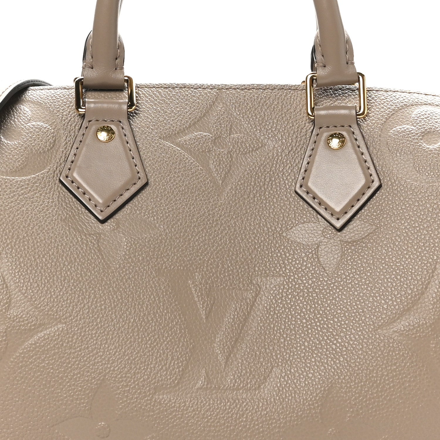 Louis Vuitton Empreinte Monogram Giant Speedy Bandouliere 25 Tourterelle 7 of 9