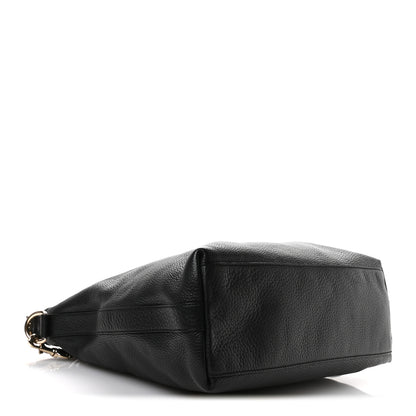 Gucci Pebbled Calfskin Small Miss GG Hobo Black 4 of 11