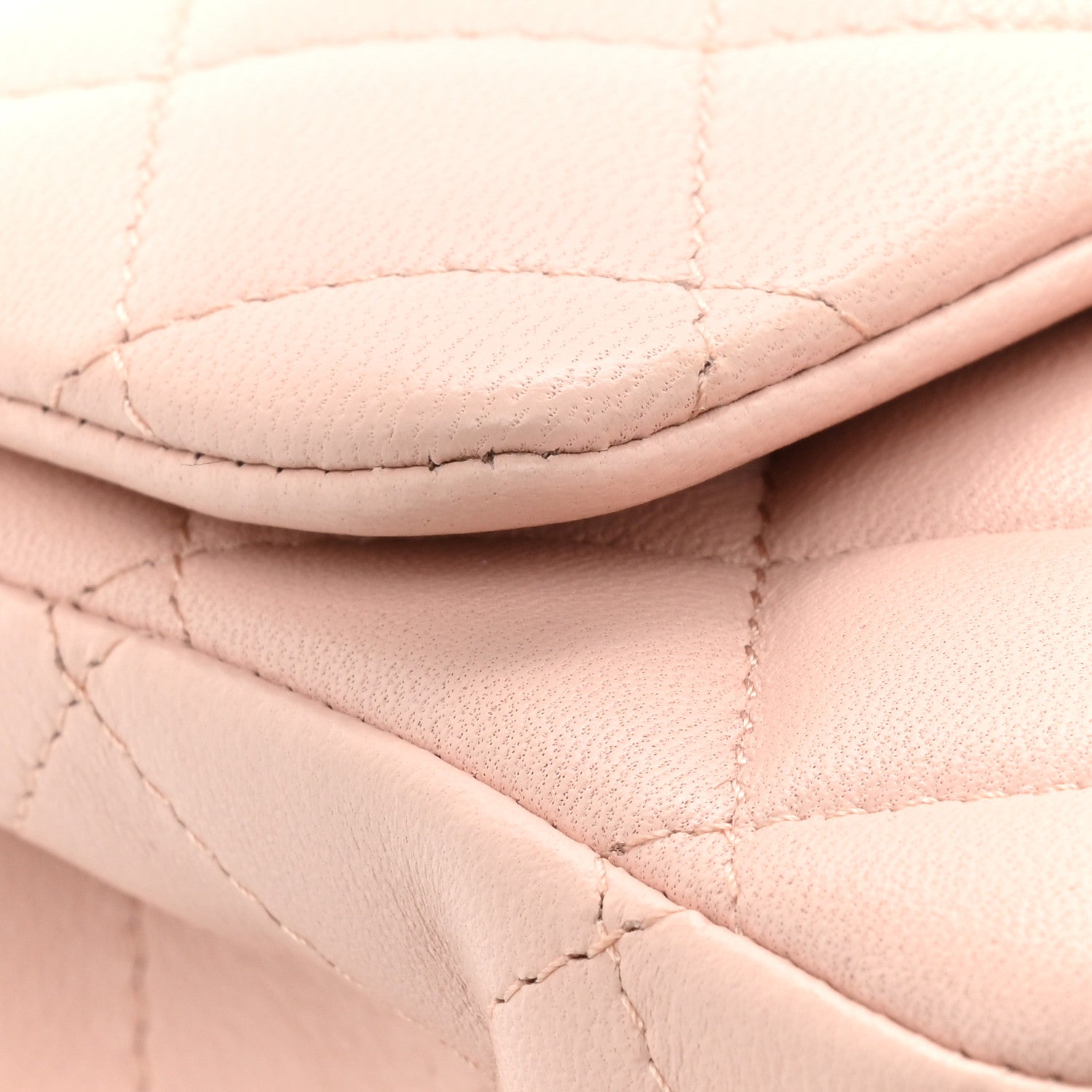 Chanel Lambskin Quilted Mini Square Flap Light Pink 10 of 16