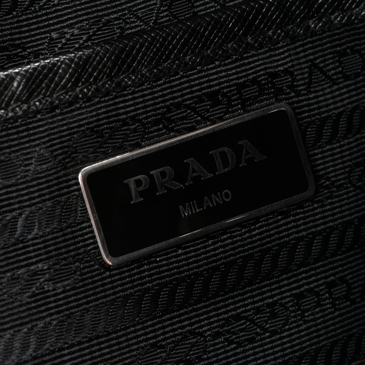 Prada Re-Nylon Saffiano Medium Backpack Black 7 of 11