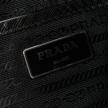 Prada Re-Nylon Saffiano Medium Backpack Black 7 of 11
