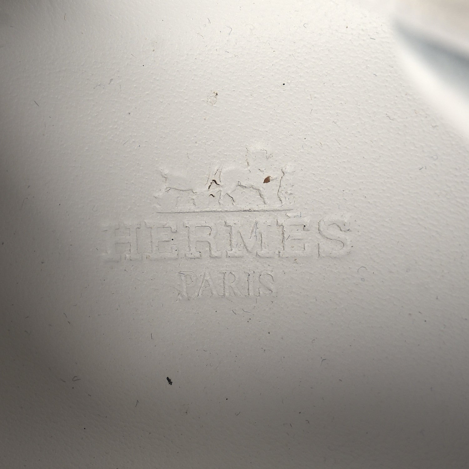 Hermes Suede Goatskin Jet Sneakers 37 Gris Nuage White 9 of 9